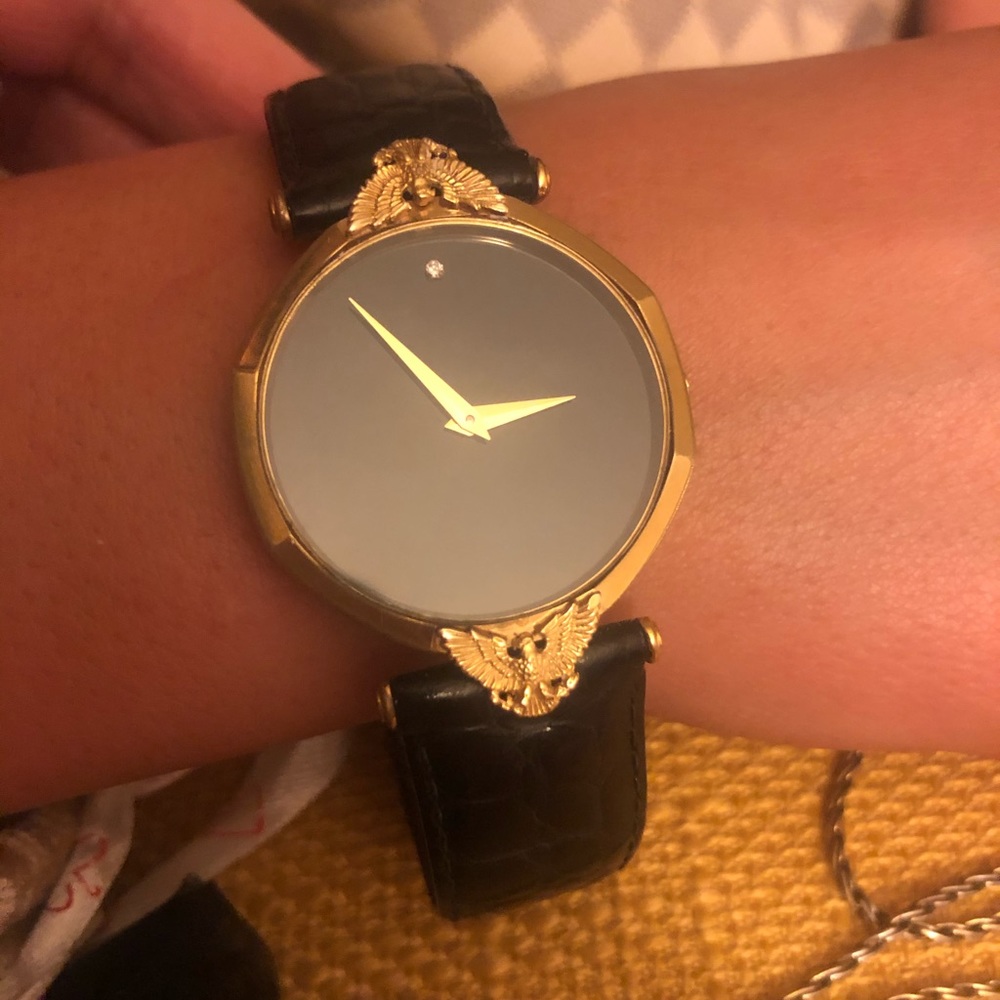 Franklin Mint Wings of Gold watch necklace  ring